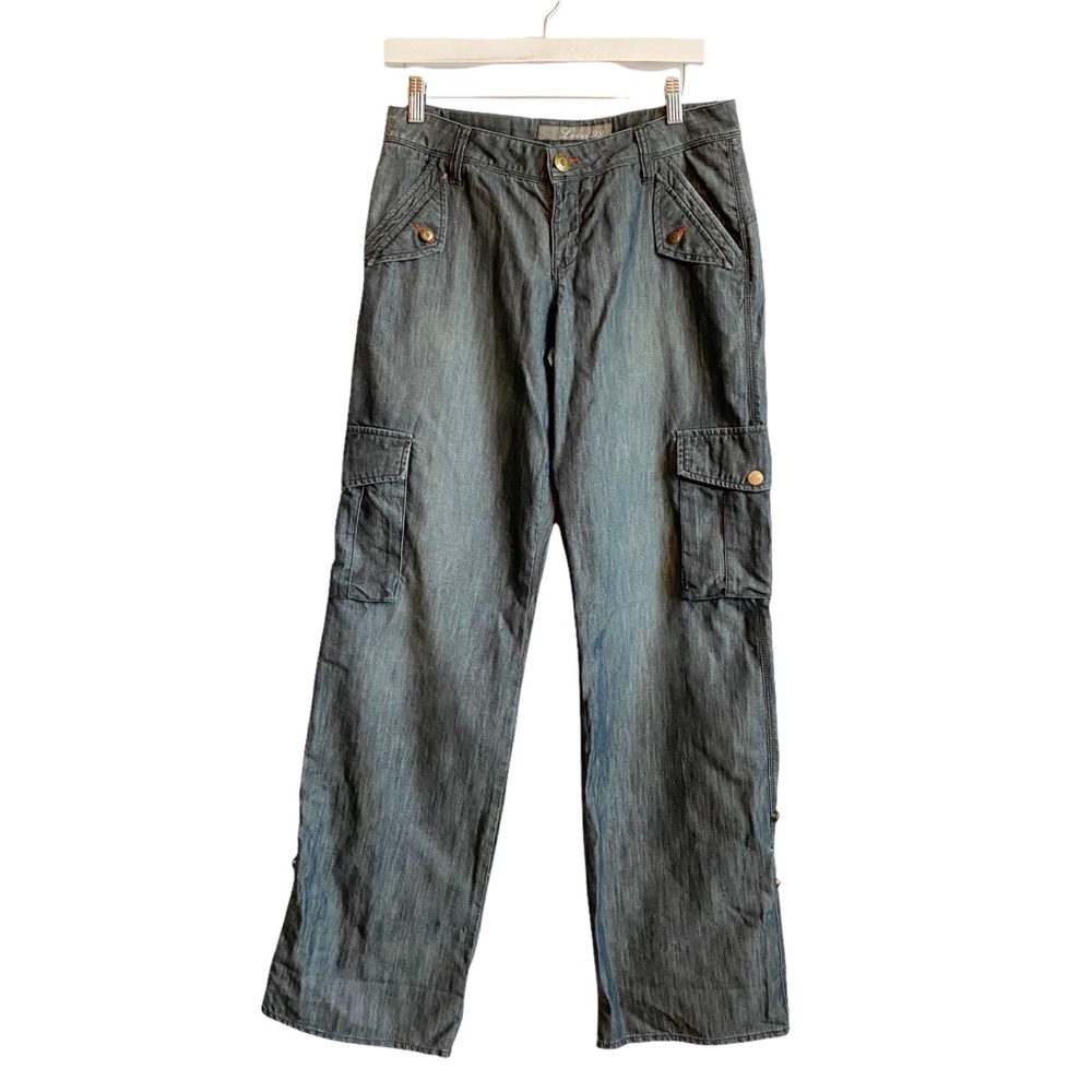 Anthro Level 99 Roll-Up Cargo Pants 28